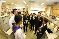 The SJTU delegation visits the CUHK - SJTU Joint Research Center for Human Reproduction and Related Diseases